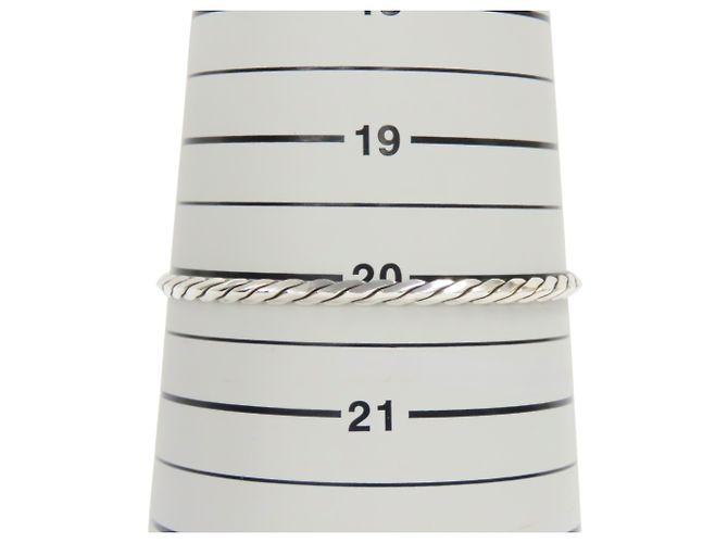 Bracciale con charm Tiffany & Co. Knife Edge Twist Argento - vista 8