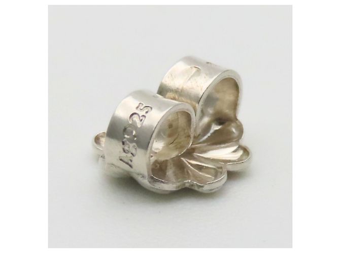 Orecchini Tiffany & Co. Return to Mini Love Heart Argento Blu - vista 10