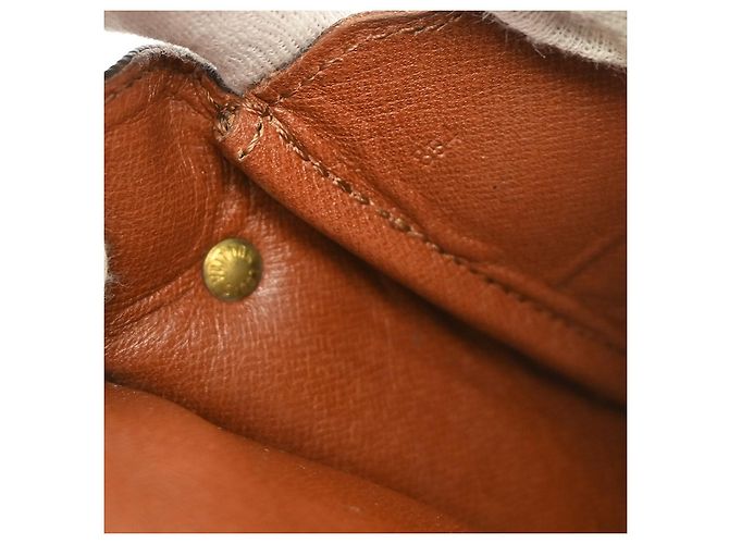 Bolso Louis Vuitton Cartouchiere Monogram Canvas PM Castaño - vista 5