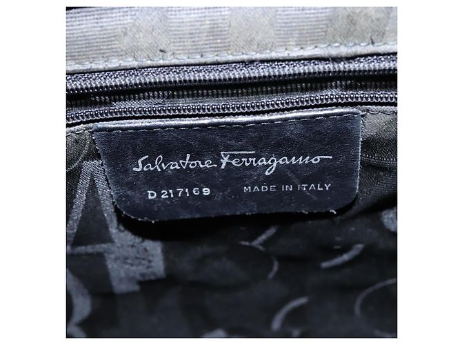 Salvatore Ferragamo Vara Leather Nero - vista 6