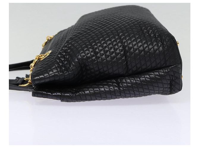 Bally Vintage gestepptes Leder Schwarz - Ansicht 3