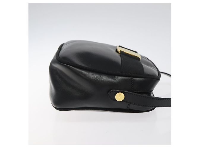 Salvatore Ferragamo Vara Bow camera Leather Nero - vista 3