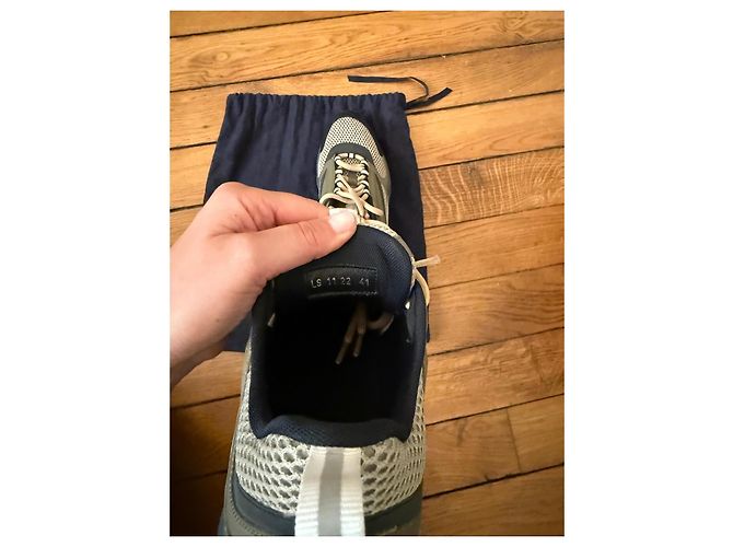 Dior Sneakers B22 Nero Bianco Cachi - vista 7