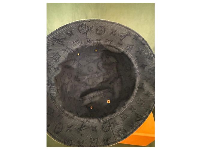 Set di bucket hat e cappellino da baseball Monogram Louis Vuitton Sabbia Blu scuro - vista 5