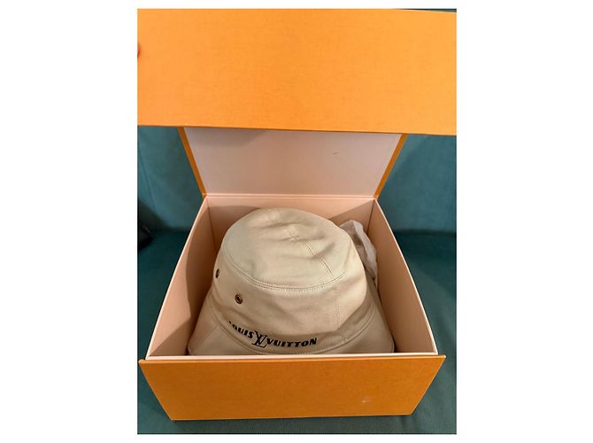 Set di bucket hat e cappellino da baseball Monogram Louis Vuitton Sabbia Blu scuro - vista 7