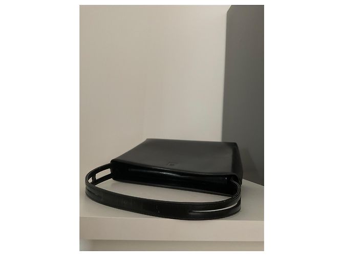 Givenchy Bolsa Baguette em Couro Preto - vista 4