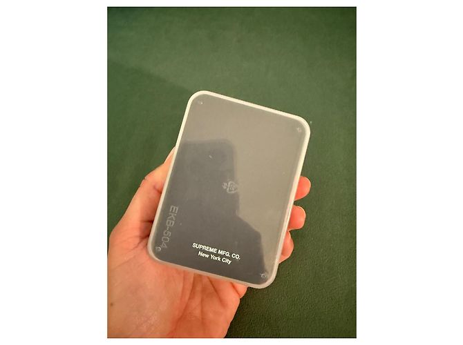 Supreme Transparent Lock Red Golden Silver hardware - view 3