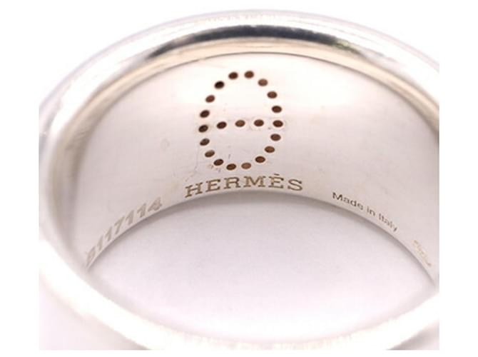 Ring Hermès Anello Hermes Eclipse Ruban in argento sterling 925 - vista 3