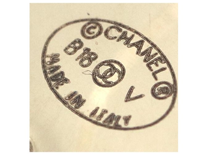 Orecchini Chanel in metallo argento - vista 4