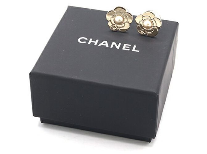 Orecchini Chanel in metallo argento - vista 8