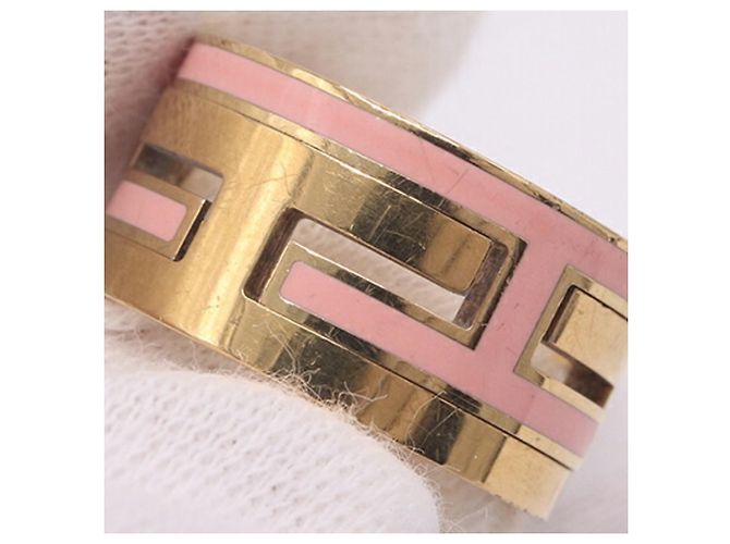 Ring Anello Move H in oro rosa Hermès D'oro - vista 4