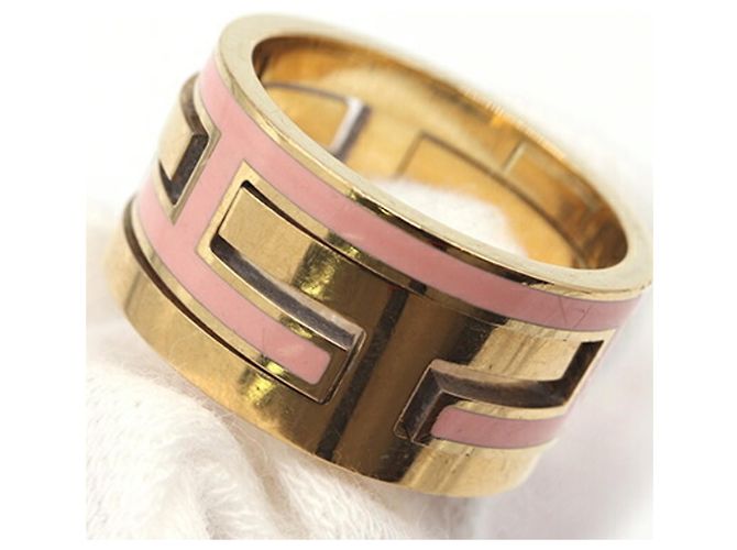 Ring Anello Move H in oro rosa Hermès D'oro - vista 5