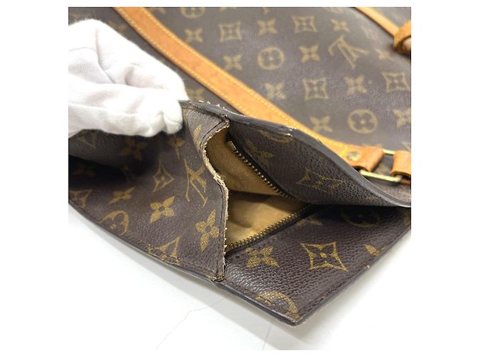 Borsa Louis Vuitton Monogram Babylon Marrone - vista 6