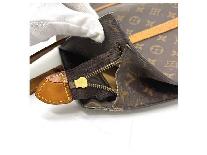 Borsa Louis Vuitton Monogram Babylon Marrone - vista 7