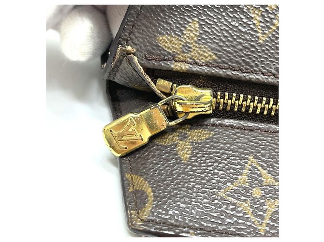 Borsa Louis Vuitton Monogram Babylon Marrone - vista 8