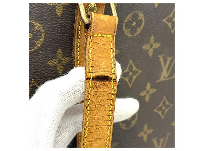 Borsa Louis Vuitton Monogram Babylon Marrone - vista 9