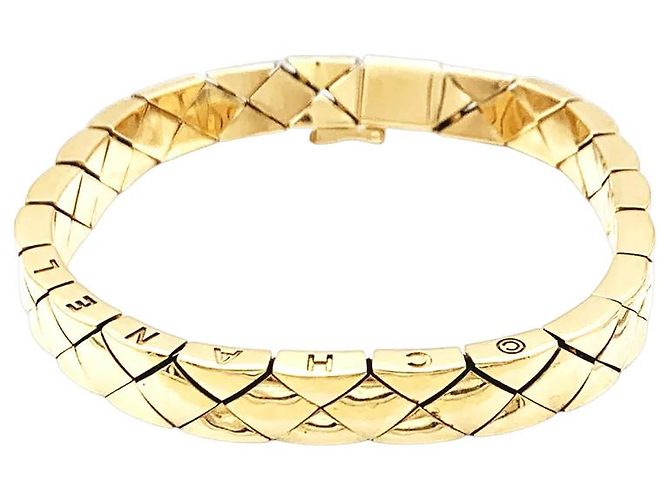 Bracciale Chanel, "Matelassé", giallo - vista 2