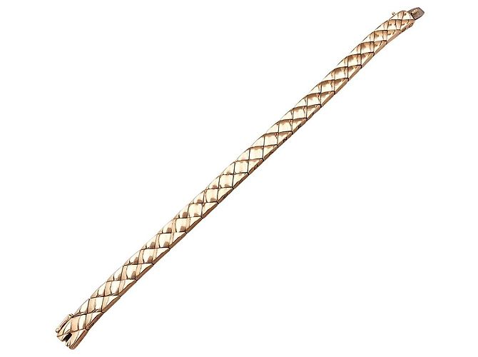 Bracciale Chanel, "Matelassé", giallo - vista 4