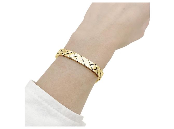 Bracciale Chanel, "Matelassé", giallo - vista 5