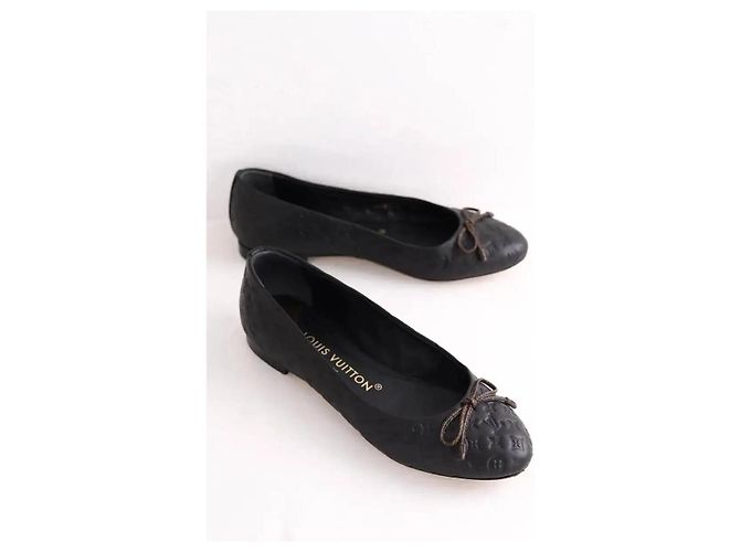 Louis Vuitton Schwarze Ballerinas - Ansicht 3