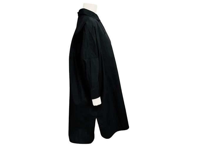 Marc by Marc Jacobs Co Black Button Down Shirt Tunic - view 2