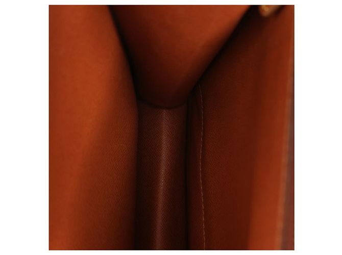 Borsa Louis Vuitton Monceau in tela Monogram marrone M51187 - vista 11