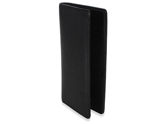 Portafoglio Brazza in pelle Epi nera Louis Vuitton Nero - vista 3