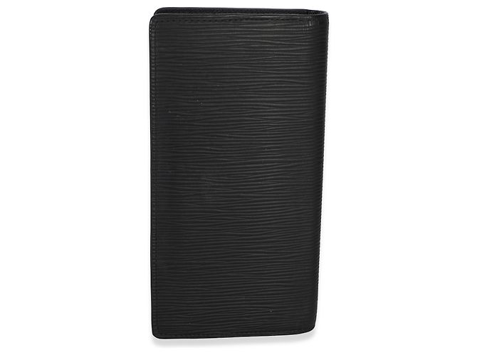 Portafoglio Brazza in pelle Epi nera Louis Vuitton Nero - vista 4