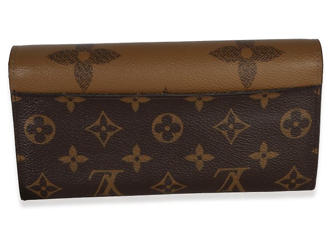 Portafoglio Sarah in Monogram Giant Reverse di Louis Vuitton Marrone - vista 2