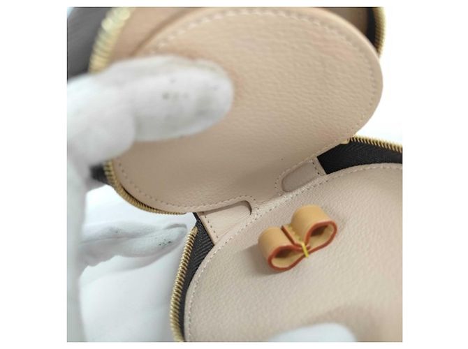 Pochette Monogram Eyeshadow Louis Vuitton Marrone - vista 7