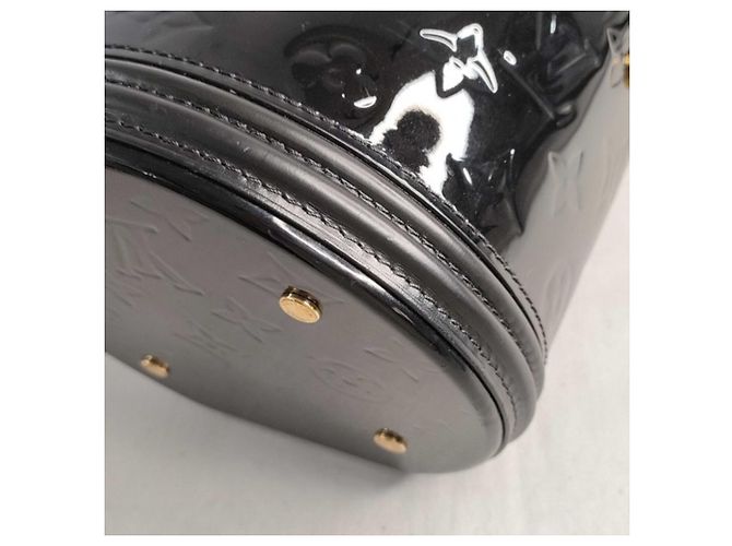 Beauty Case Louis Vuitton Monogram Vernis Cannes PM Nero - vista 7