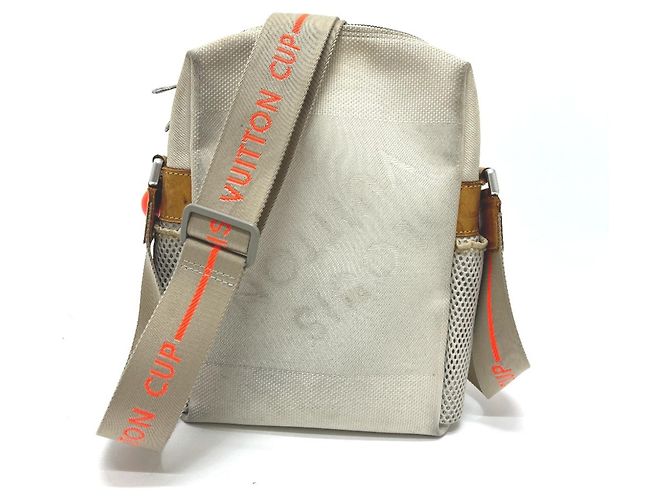 Borsa Louis Vuitton Damier Geant Louis Vuitton Cup Weatherly Bianco - vista 2