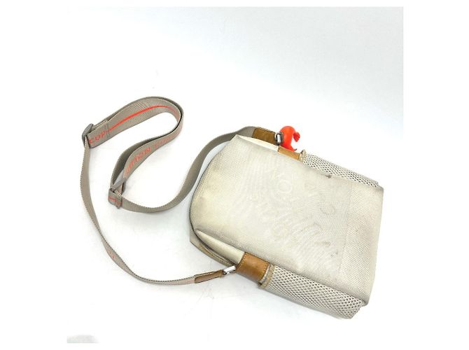 Borsa Louis Vuitton Damier Geant Louis Vuitton Cup Weatherly Bianco - vista 3