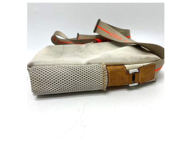 Borsa Louis Vuitton Damier Geant Louis Vuitton Cup Weatherly Bianco - vista 6