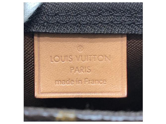 Louis Vuitton M81085 Nano Speedy 2-Way Bag Marrone - vista 13