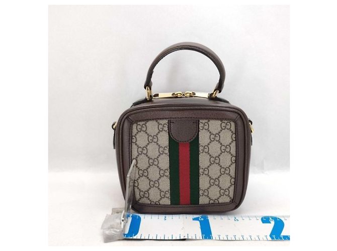 Gucci Ophidia Handtasche Braun Beige - Ansicht 2