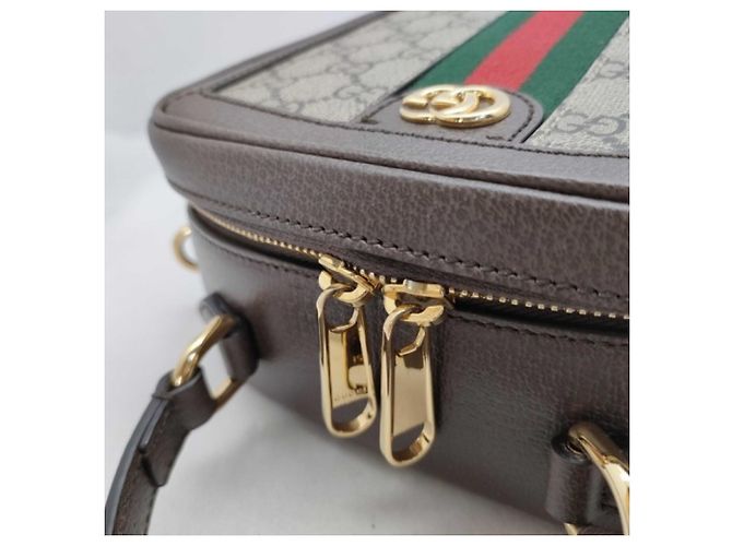 Gucci Ophidia Handtasche Braun Beige - Ansicht 7