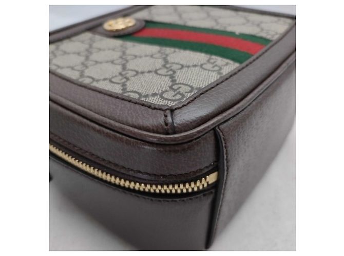 Gucci Ophidia Handtasche Braun Beige - Ansicht 8