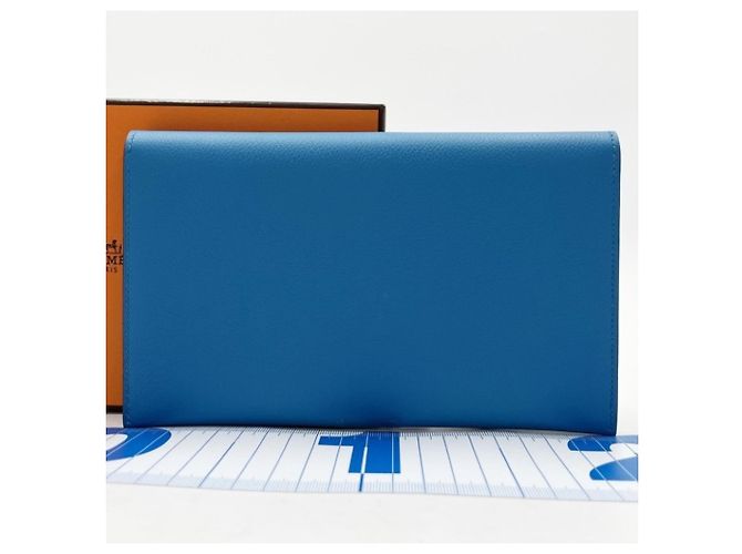 Hermès Cartera larga Hermes en Azul Verde Naranja - vista 2