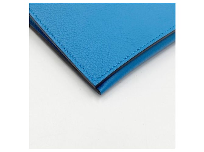 Hermès Cartera larga Hermes en Azul Verde Naranja - vista 5