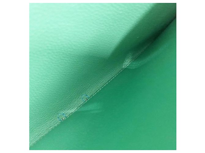 Hermès Cartera larga Hermes en Azul Verde Naranja - vista 7