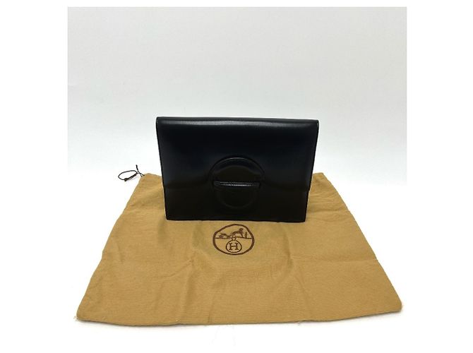 Hermès Clutch HERMES Faco Nero - vista 13