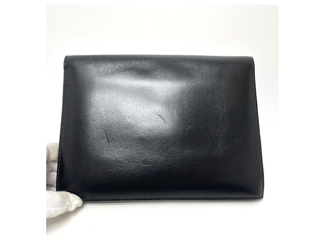Hermès Clutch HERMES Faco Nero - vista 3