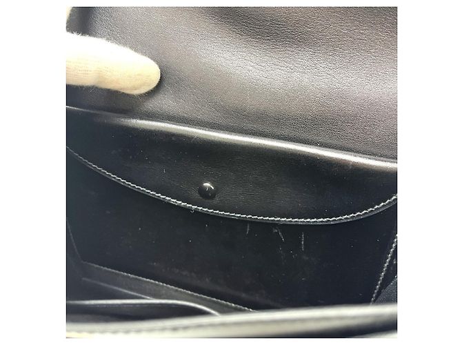 Hermès Clutch HERMES Faco Nero - vista 8