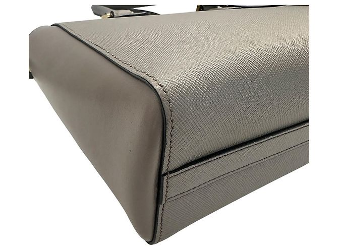 Prada Saffiano Lederhandtasche Braun - Ansicht 4
