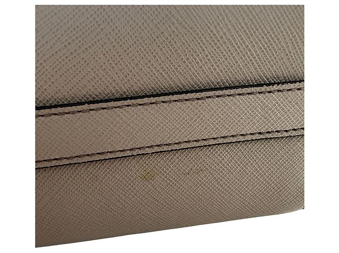 Prada Saffiano Lederhandtasche Braun - Ansicht 7