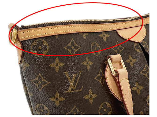 Palermo Borsa Louis Vuitton Monogram Marrone - vista 12
