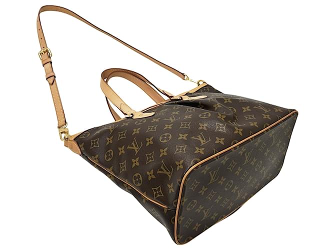Palermo Borsa Louis Vuitton Monogram Marrone - vista 4