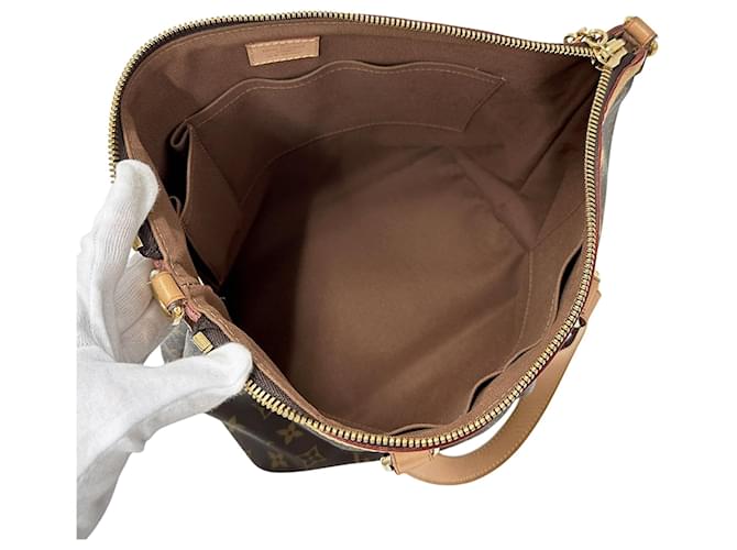 Palermo Borsa Louis Vuitton Monogram Marrone - vista 5