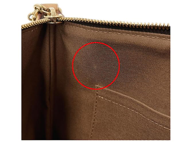 Palermo Borsa Louis Vuitton Monogram Marrone - vista 7